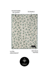 Linge vitres et miroirs Mousse de tilleul (lot de 2) - Linge vitres et miroirs Mousse de tilleul (lot de 2) - Solem