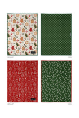 Linges à vaisselle de Noël - Maison Pain d'Épice (lot de 2) - Linges à vaisselle de Noël - Maison Pain d'Épice (lot de 2) - Solem