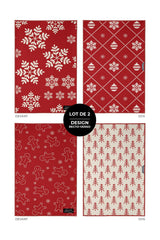 Linges à vaisselle Douceur d'Hiver - Édition limitée 2025 (lot de 2) - Linges à vaisselle Douceur d'Hiver - Édition limitée 2025 (lot de 2) - Solem