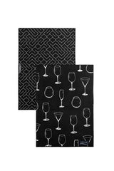 Linges à vaisselle La Cuvée Solem (lot de 2) - Linges à vaisselle La Cuvée Solem (lot de 2) - Solem