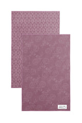 Linges à vaisselle Les Pivoines - Rose (Lot de 2) - Linges à vaisselle Les Pivoines - Rose (Lot de 2) - Solem