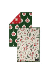 Linges à vaisselle Sous les sapins - Édition limitée Noël 2025 (lot de 2) - Linges à vaisselle Sous les sapins - Édition limitée Noël 2025 (lot de 2) - Solem