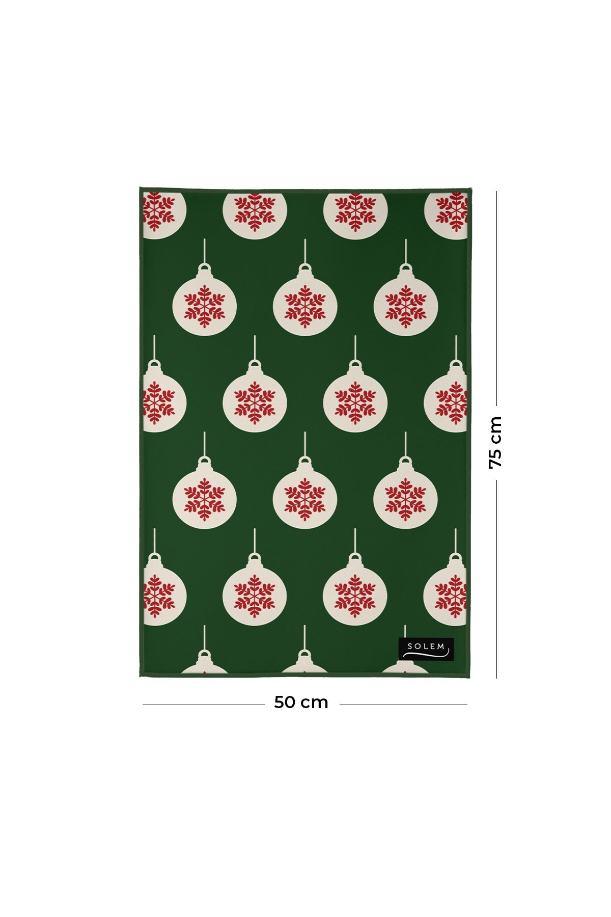 Linges à vaisselle Sous les sapins - Édition limitée Noël 2025 (lot de 2) - Linges à vaisselle Sous les sapins - Édition limitée Noël 2025 (lot de 2) - Solem