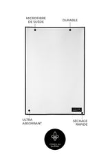 Linges de polissage Le Sommelier (lot de 2) - Linges de polissage Le Sommelier (lot de 2) - Solem