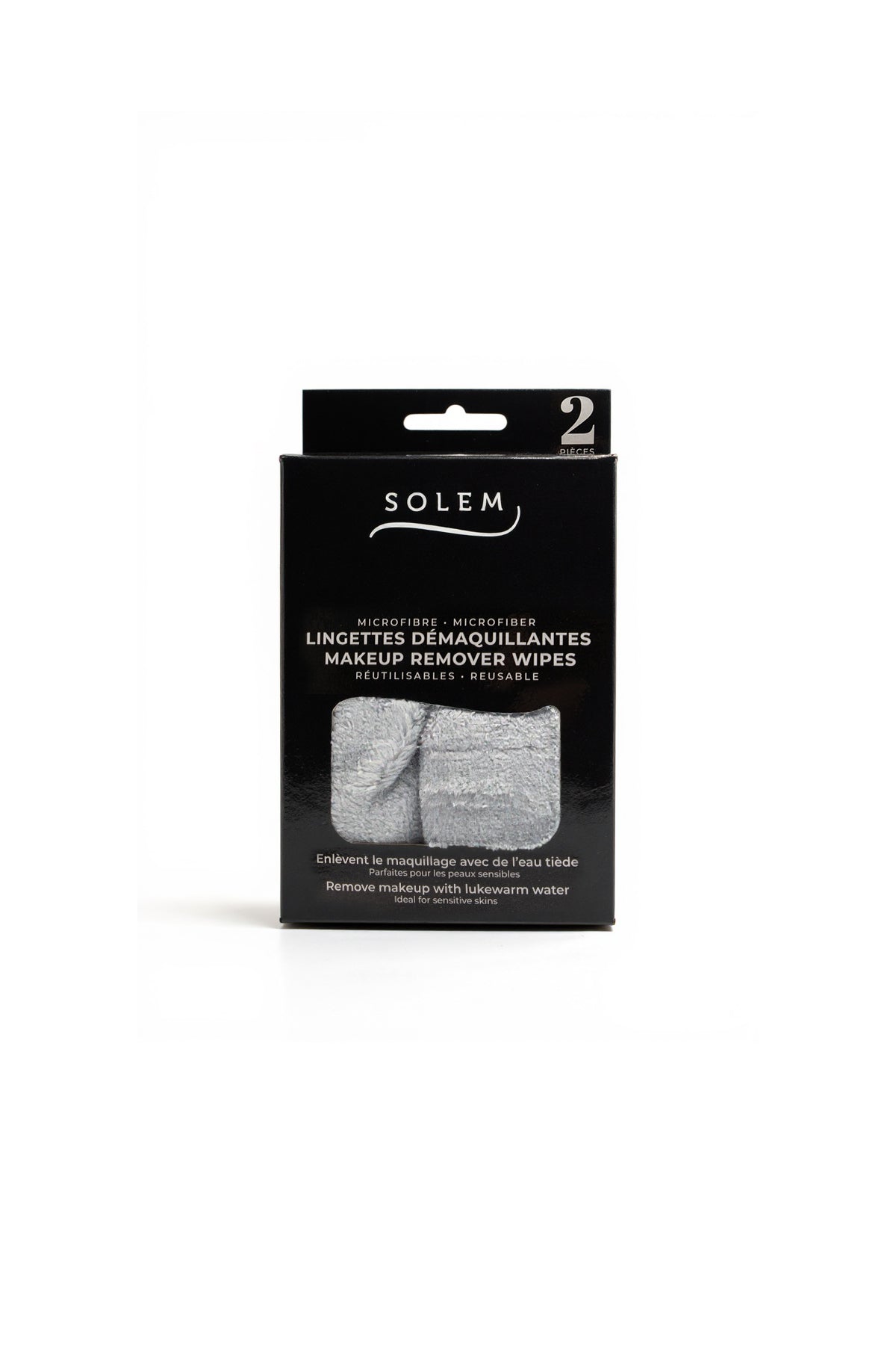 Lingettes démaquillantes en microfibre - Lingettes démaquillantes en microfibre - Solem