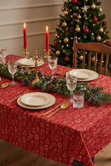 Pré-commande Nappe de Noël - Maison Pain d'Épice - Pré-commande Nappe de Noël - Maison Pain d'Épice - Solem