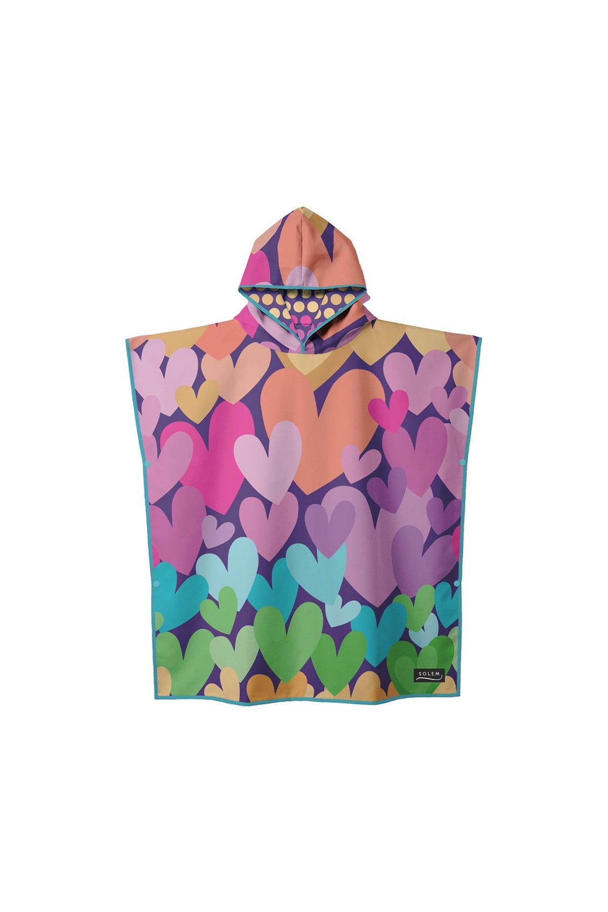 Précommande - Poncho enfant - Joli Coeur - Précommande - Poncho enfant - Joli Coeur - Solem