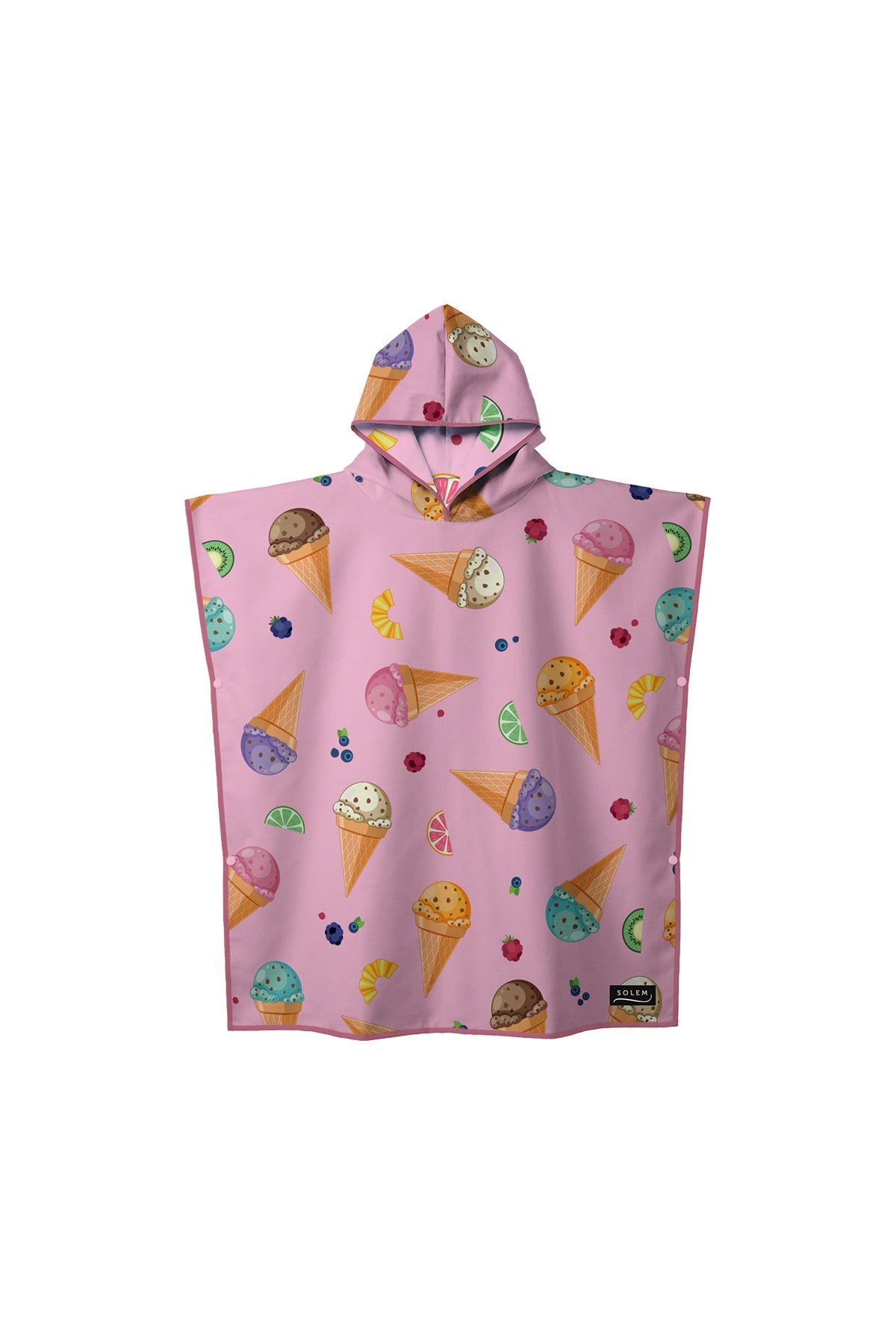 Précommande - Poncho enfant - Mélodie Givrée - Précommande - Poncho enfant - Mélodie Givrée - Solem