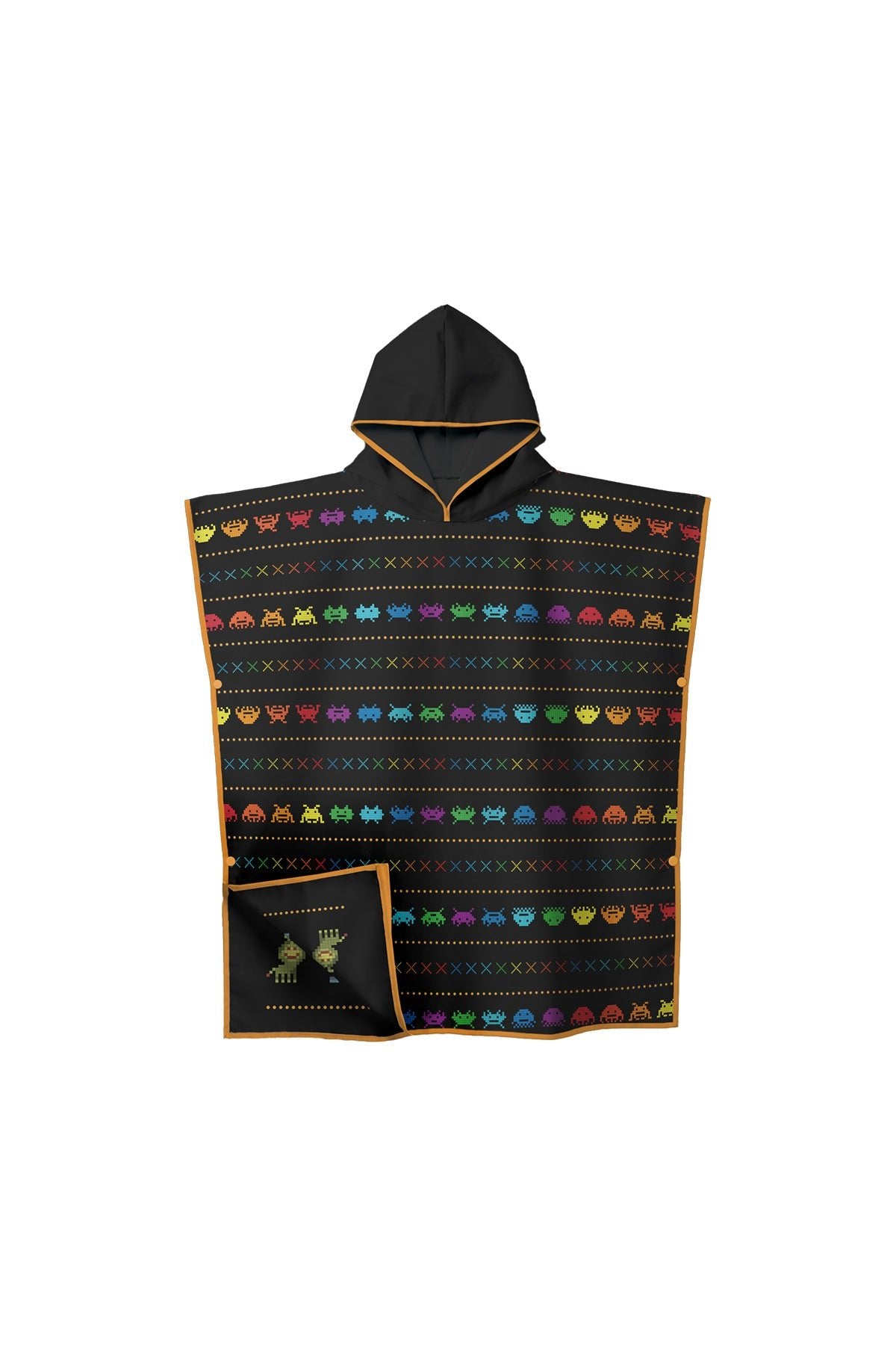 Précommande - Poncho enfant - Pixel Galaxie - Précommande - Poncho enfant - Pixel Galaxie - Solem