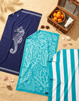 Précommande - Serviette de plage Jardin de Corail - Précommande - Serviette de plage Jardin de Corail - Solem