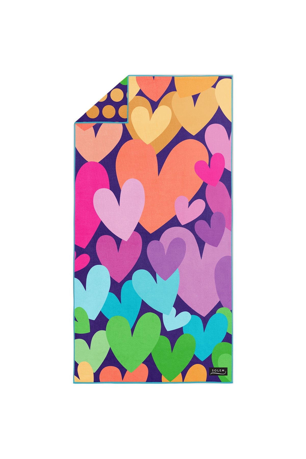 Précommande - Serviette de plage Joli Coeur - Précommande - Serviette de plage Joli Coeur - Solem