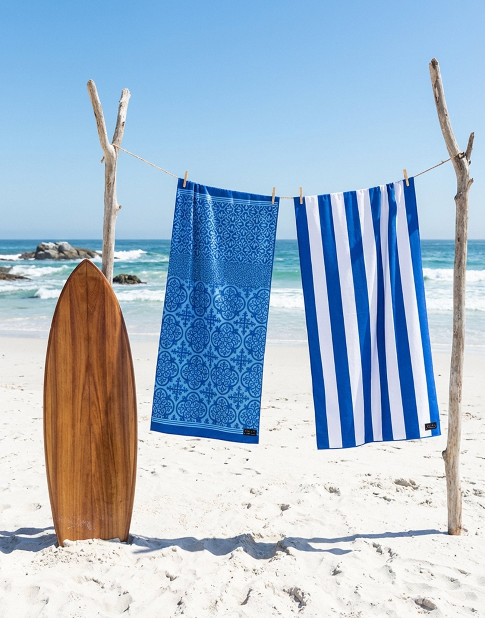 Précommande - Serviette de plage Méditerranée - Précommande - Serviette de plage Méditerranée - Solem