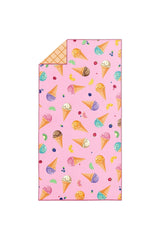 Précommande - Serviette de plage Mélodie Givrée - Précommande - Serviette de plage Mélodie Givrée - Solem