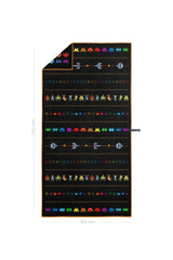 Précommande - Serviette de plage Pixel Galaxie - Précommande - Serviette de plage Pixel Galaxie - Solem