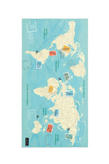 Serviette de plage Autour du monde | XL - Serviette de plage Autour du monde | XL - Solem