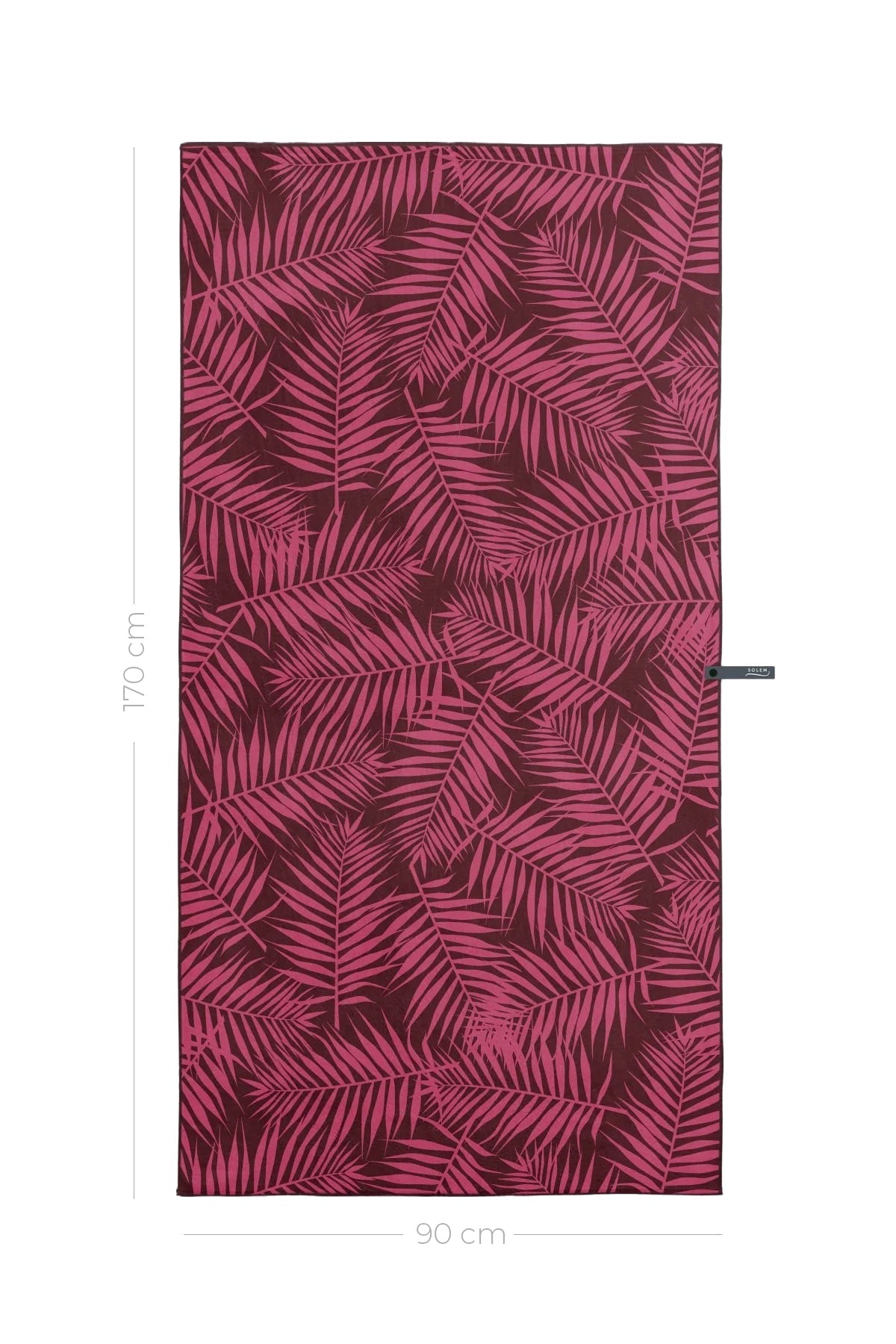 Serviette de plage Fleurs de Tahiti XL - Serviette de plage Fleurs de Tahiti XL - Solem