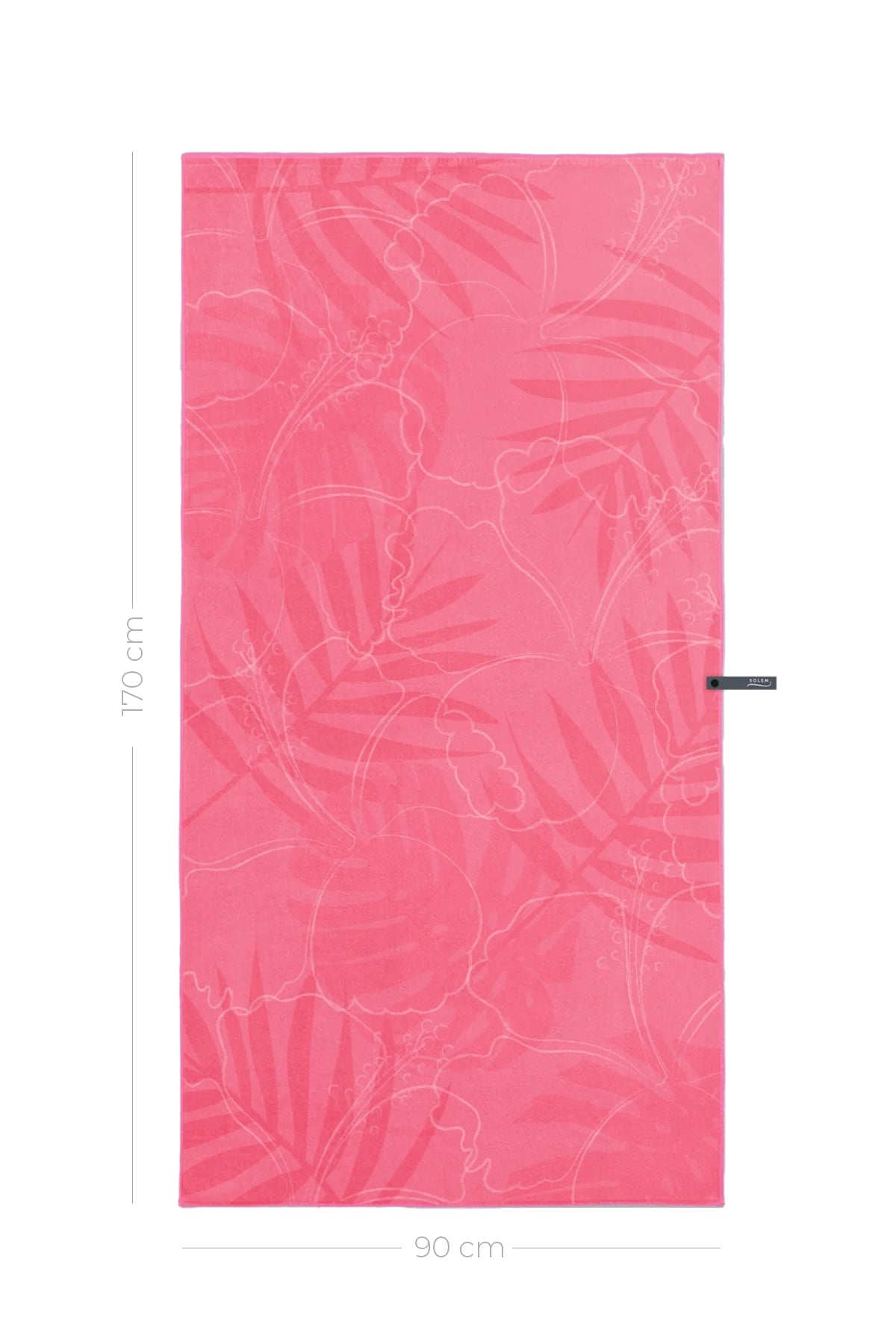 Serviette de plage Fleurs des Îles | XL - Serviette de plage Fleurs des Îles | XL - Solem
