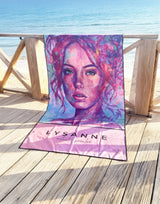 Serviette de plage Jardin de douceur | XL - Serviette de plage Jardin de douceur | XL - Solem