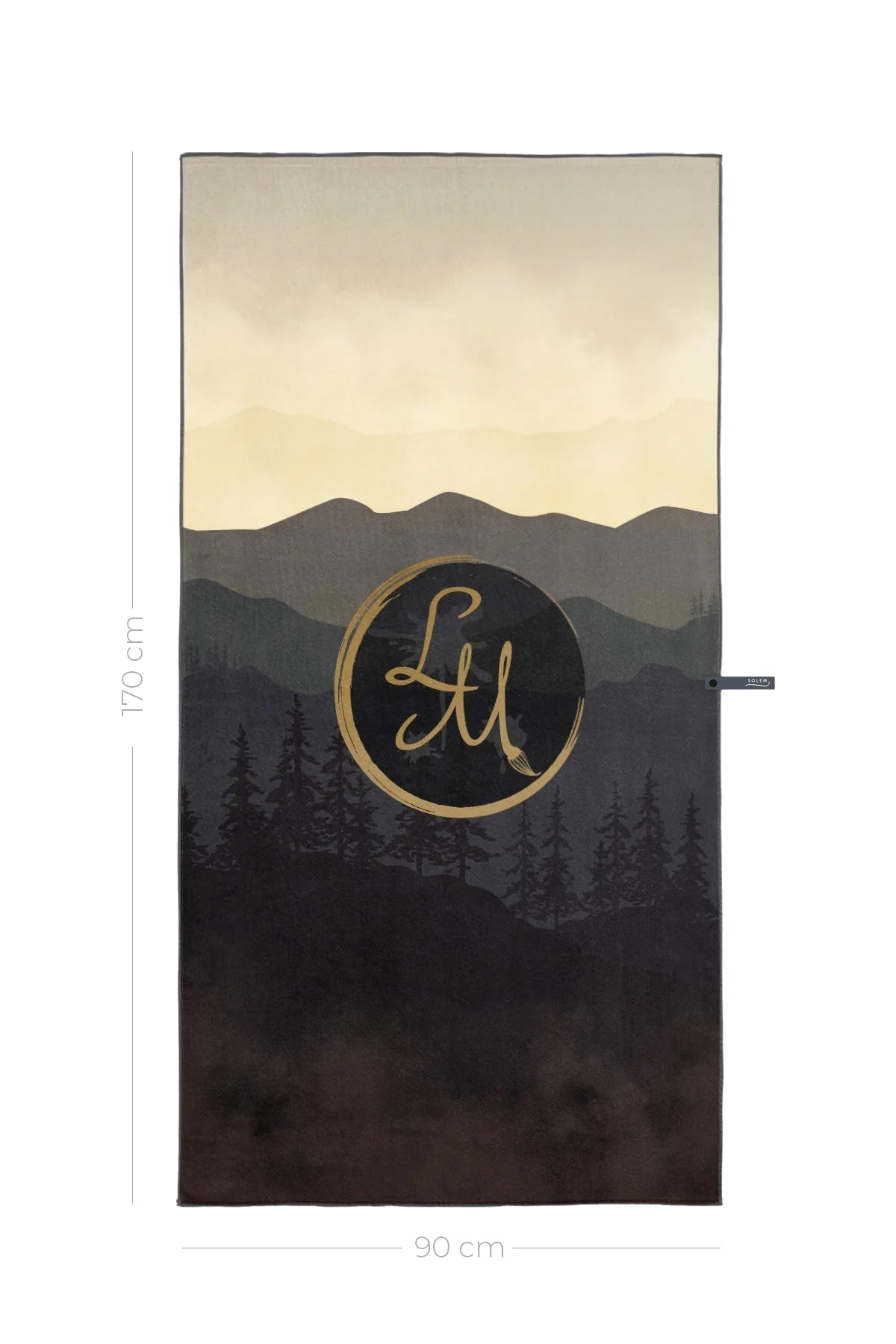 Serviette de plage Le Cheval « Liberté sauvage » | XL - Serviette de plage Le Cheval « Liberté sauvage » | XL - Solem