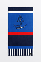 Serviette de plage Matelot revisité XL - Serviette de plage Matelot revisité XL - Solem