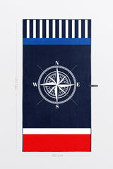 Serviette de plage Matelot revisité XL - Serviette de plage Matelot revisité XL - Solem