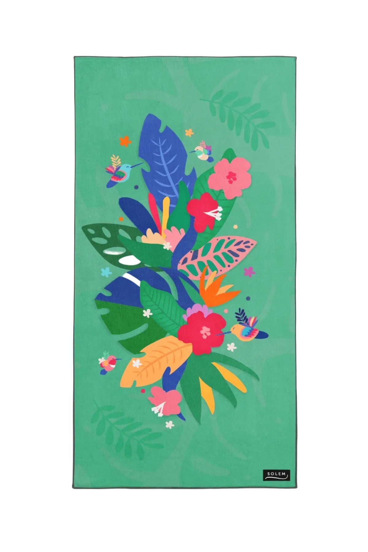 Serviette de plage Oiseaux du Paradis | XL - Serviette de plage Oiseaux du Paradis | XL - Solem