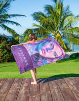 Serviette de plage Précieuse Orchidé | XL - Serviette de plage Précieuse Orchidé | XL - Solem
