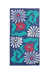Serviette de plage Rétro Bloom | XL - Serviette de plage Rétro Bloom | XL - Solem