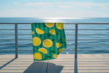 Serviette de plage Vert Citron XL - Serviette de plage Vert Citron XL - Solem