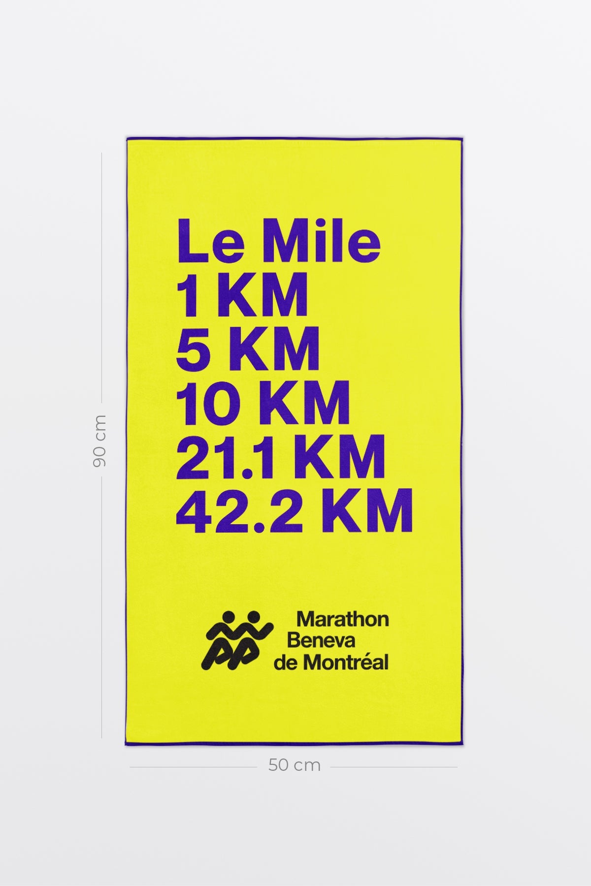 Serviette de sport Le Marathon Beneva de Montréal - 2025 - Serviette de sport Le Marathon Beneva de Montréal - 2025 - Solem