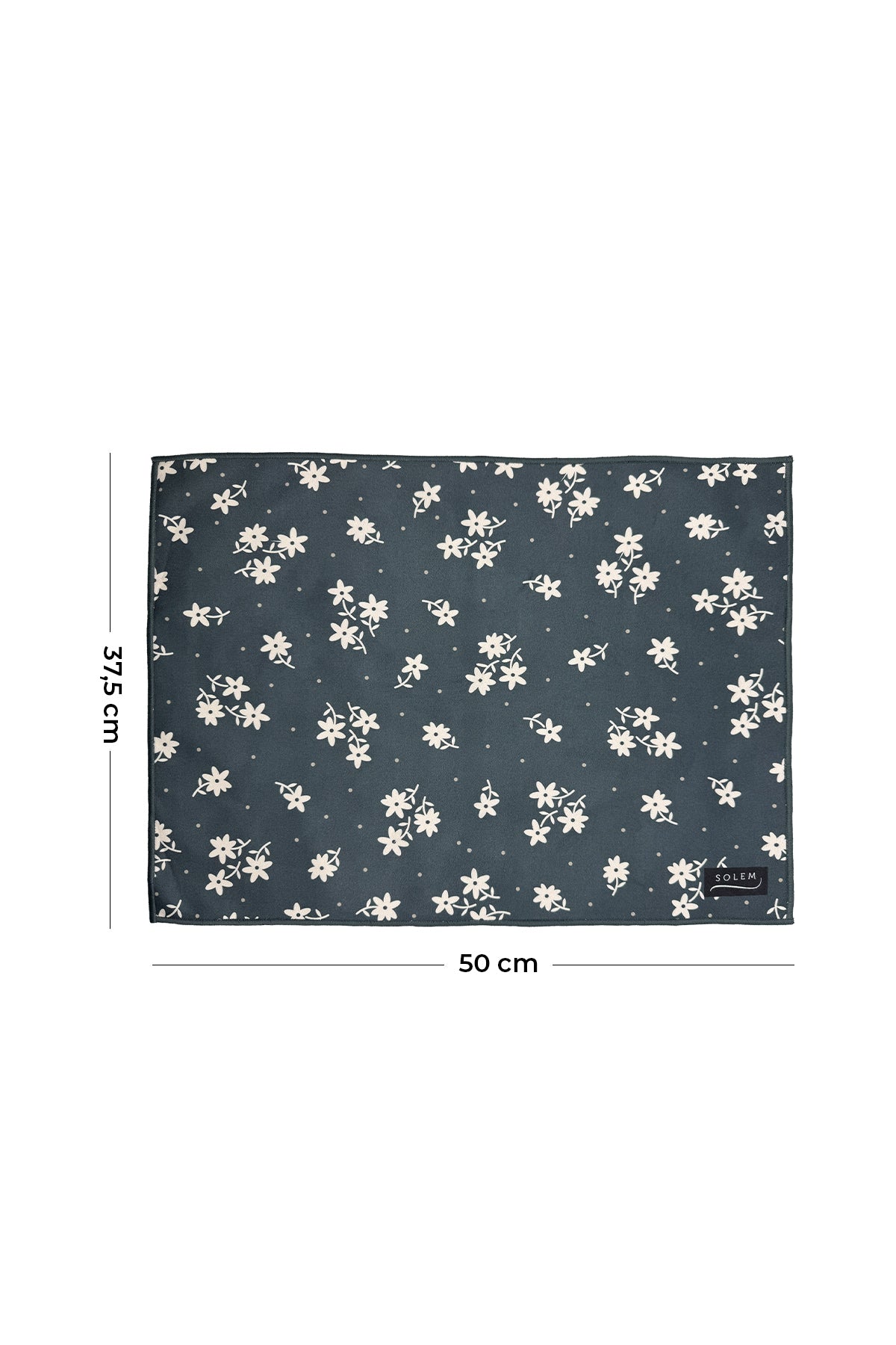 Tapis de séchage pour vaisselle Ombre Florale (lot de 2) - Tapis de séchage pour vaisselle Ombre Florale (lot de 2) - Solem