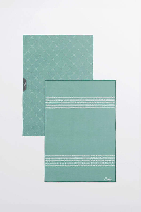 HOEXCEL Lot De 6 Serviettes De Plage En Icrofibre Surdiensionnées