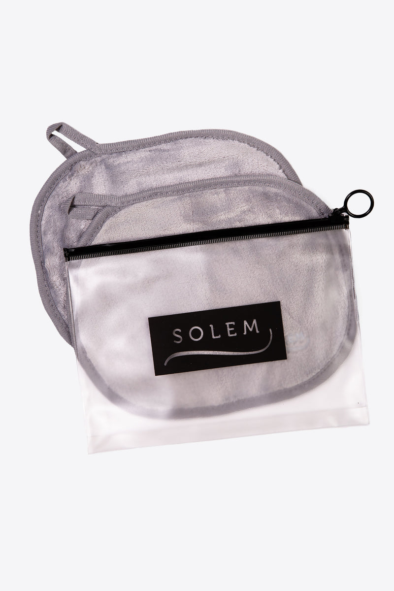 lingette-démaquillante-solem-grise-grise - Lingettes démaquillantes - Solem
