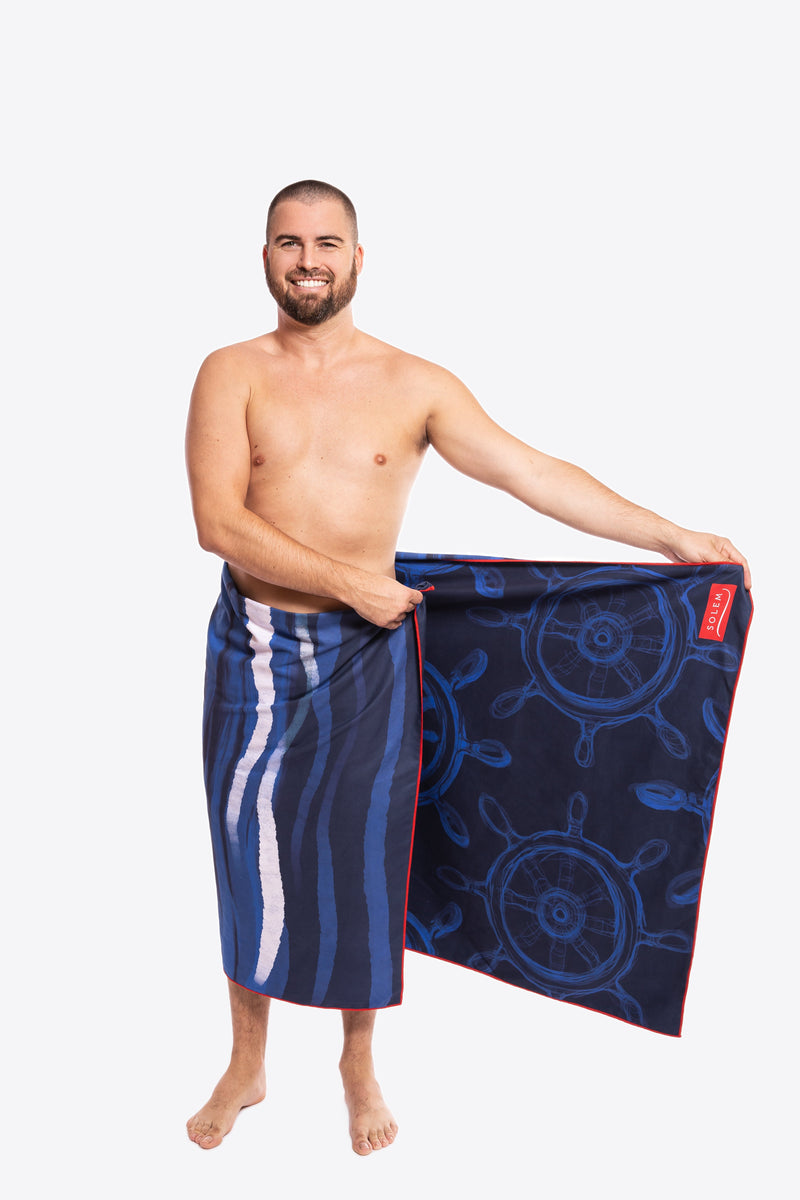 Serviette de plage Jean Barque - Solem - Serviette de plage Jean Barque - Solem