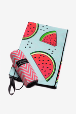 serviette-de-plage-microfibre-solem-pochette-melon-donc - Serviette de plage Melon donc! - Solem