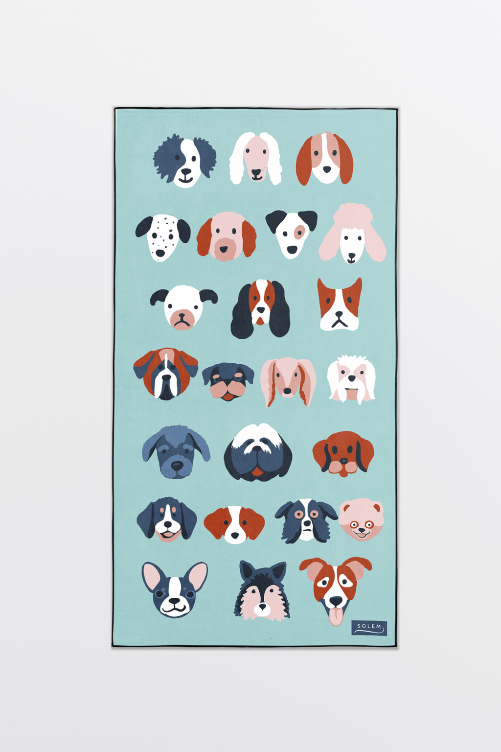 Serviette de plage Nom d’un chien! - Serviette de plage Nom d’un chien! - Solem