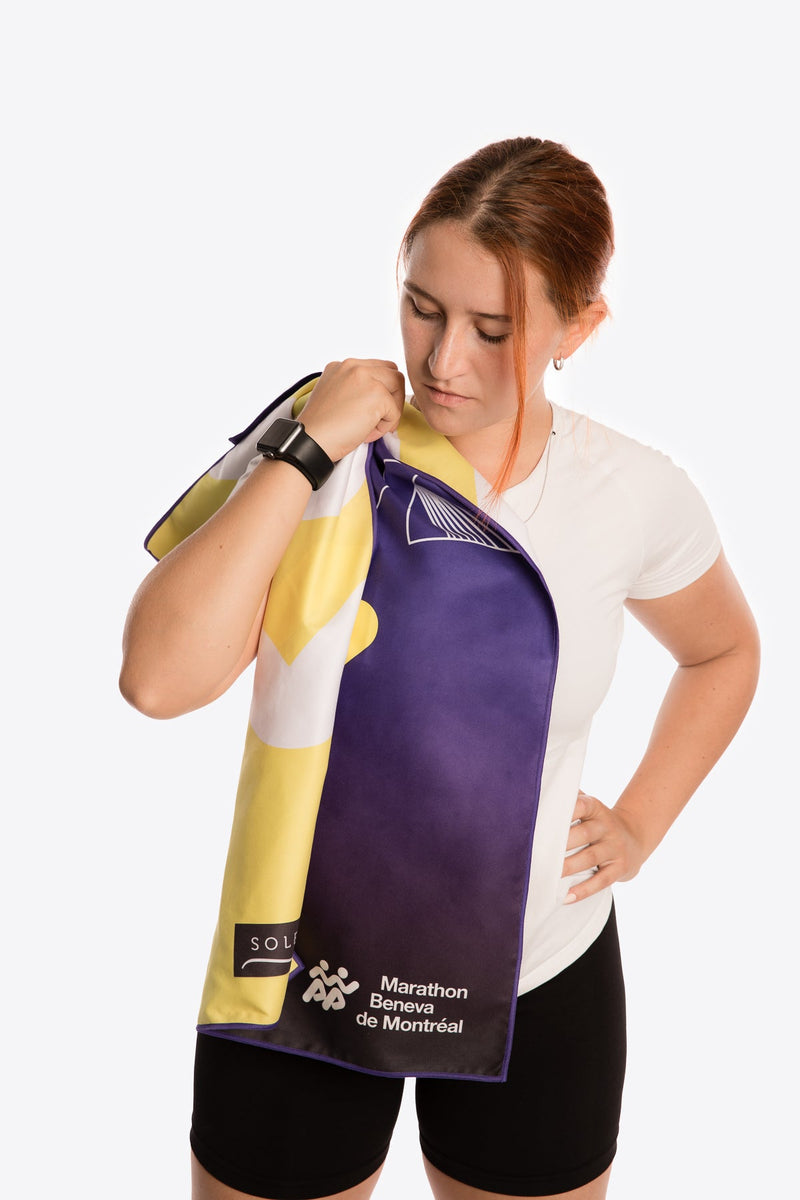 Serviette de sport Le Marathon de Montréal - 2023 - Serviette de sport Le Marathon de Montréal - 2023 - Solem